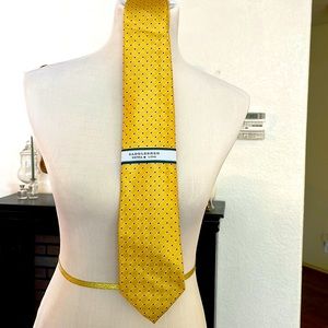 Saddlebred Extra Long Traditional Classic Tie “Yellow”